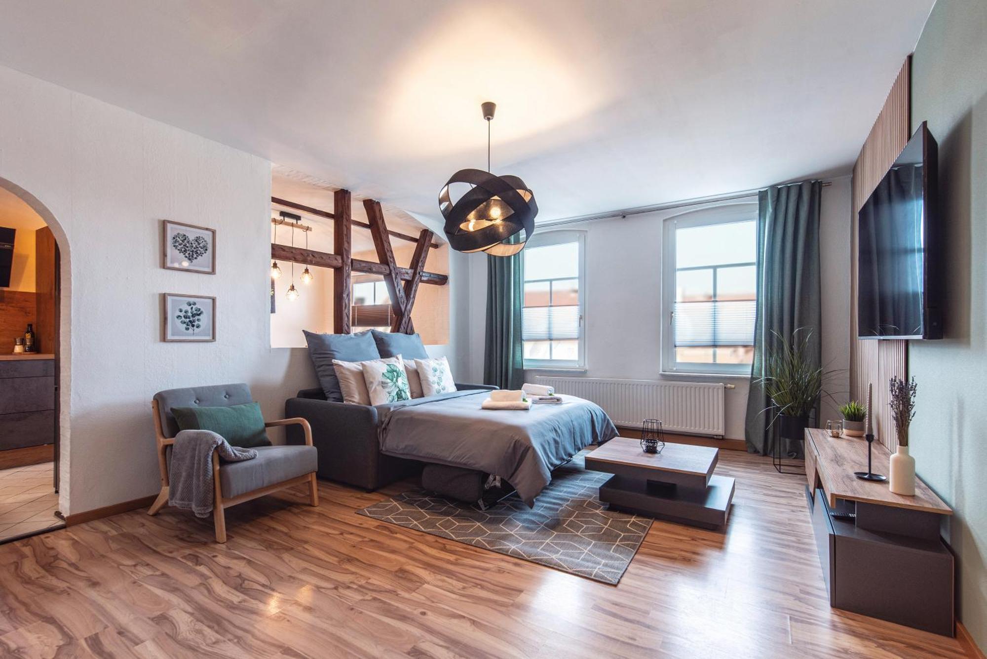 Grosszuegiges Apartment - Zentral - Kueche - Familienfreundlich Ерфурт Екстер'єр фото