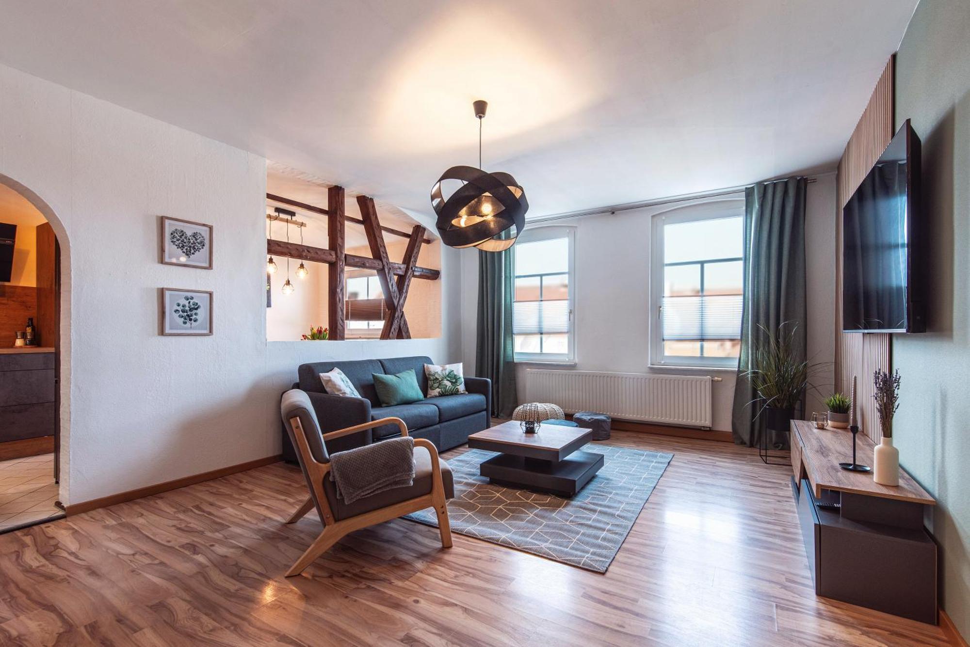 Grosszuegiges Apartment - Zentral - Kueche - Familienfreundlich Ерфурт Екстер'єр фото