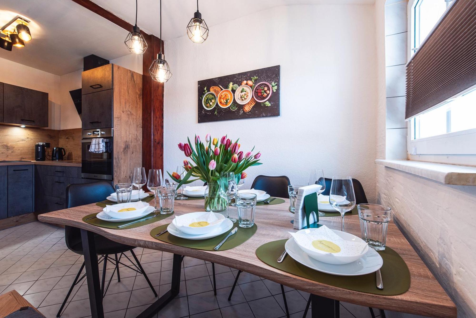 Grosszuegiges Apartment - Zentral - Kueche - Familienfreundlich Ерфурт Екстер'єр фото